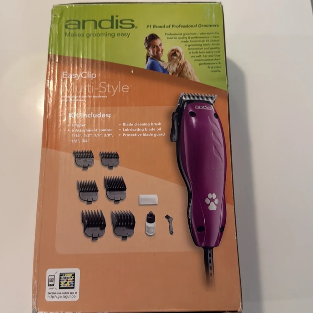 Andis Easy Clip Multi Style Blade Clliper NEW